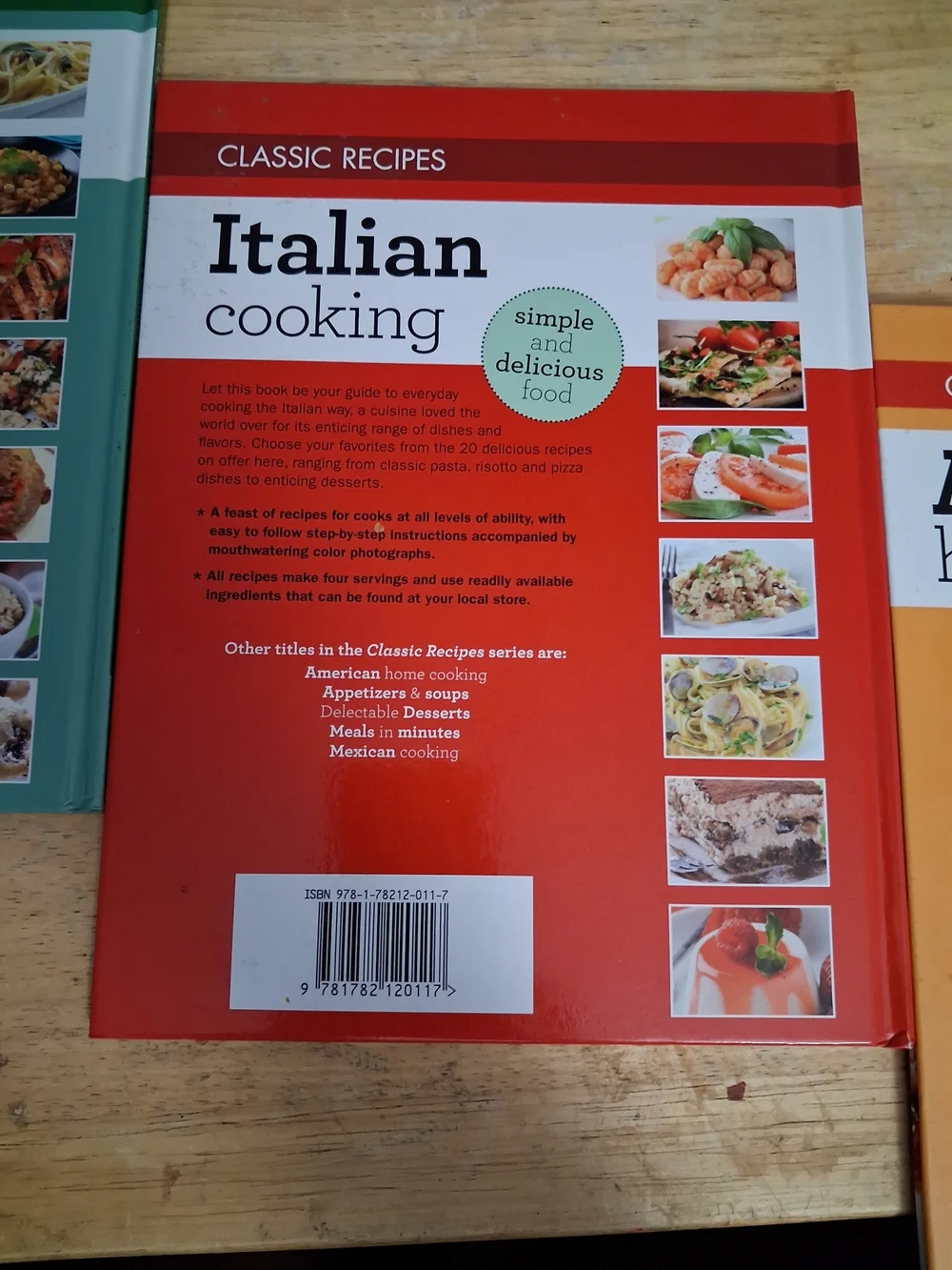 3 Cookbooks (set) -Meals in Minutes Cookbook - White and Green Cover